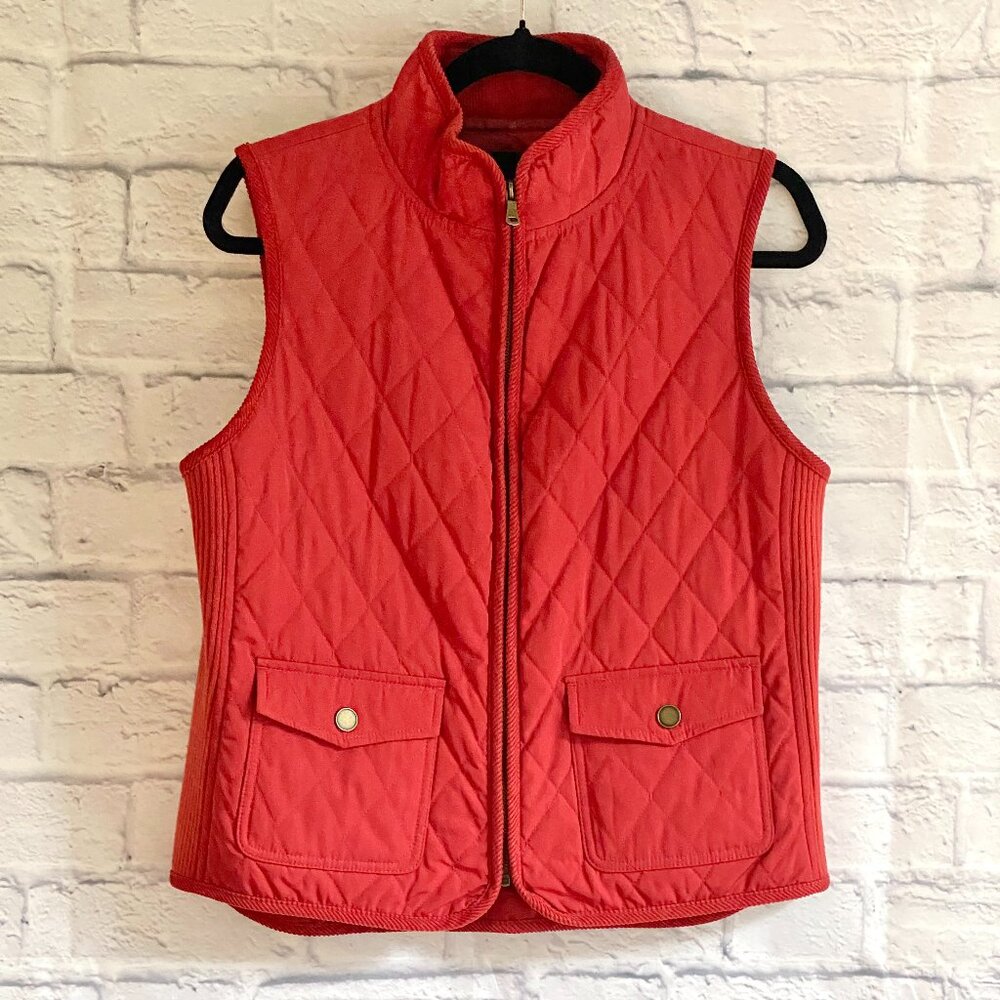 TALBOTS QUILTED VEST